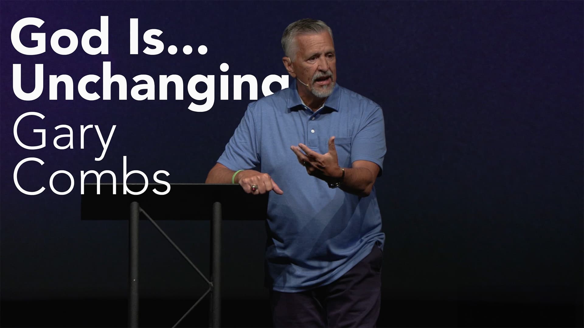 God Is Unchanging