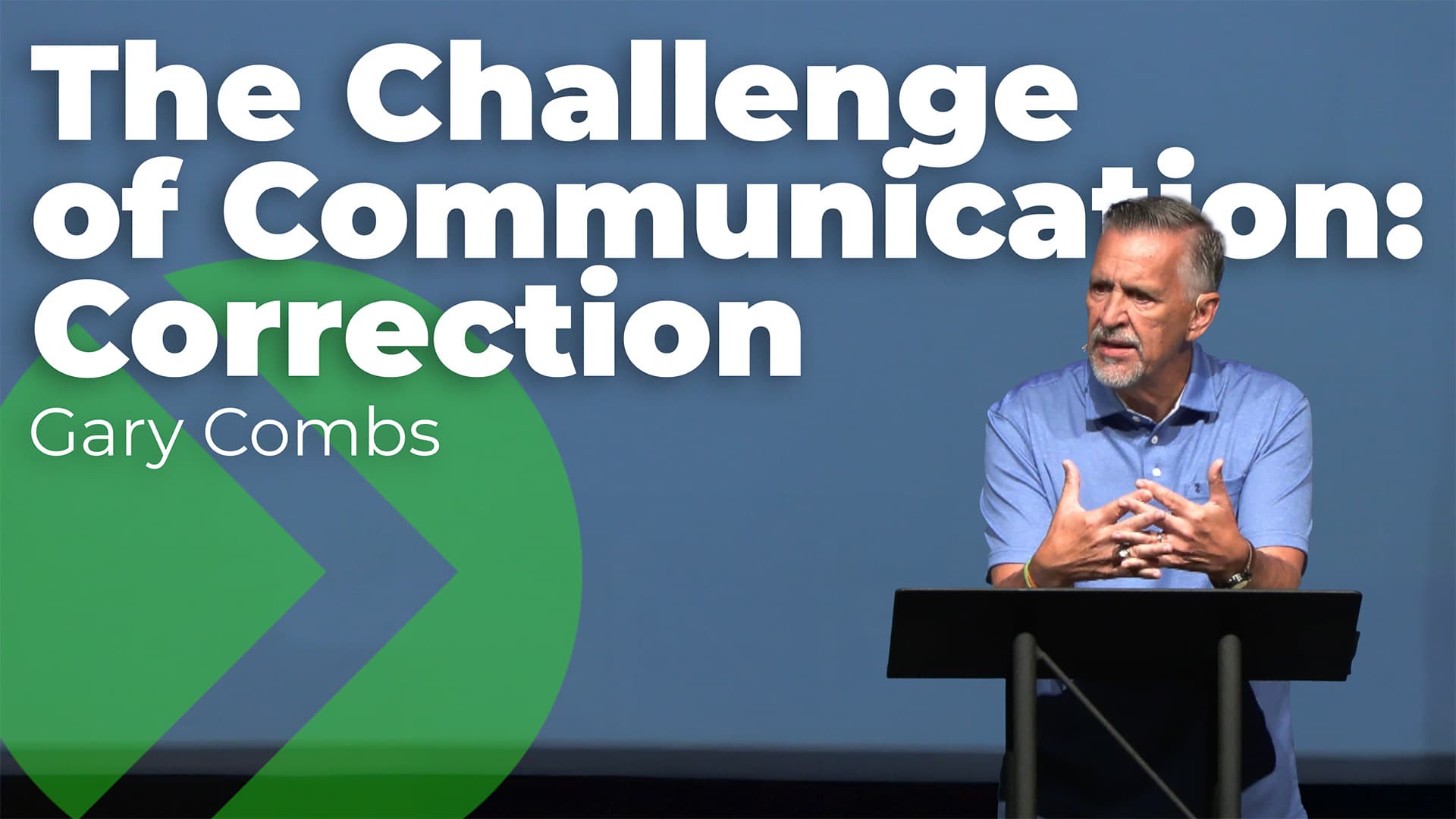 The Challenge of Communication: Correction