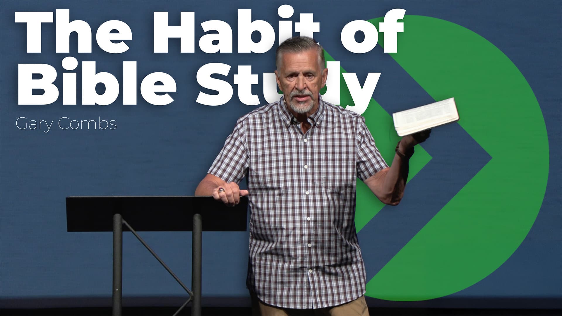 The Habit of Bible Study