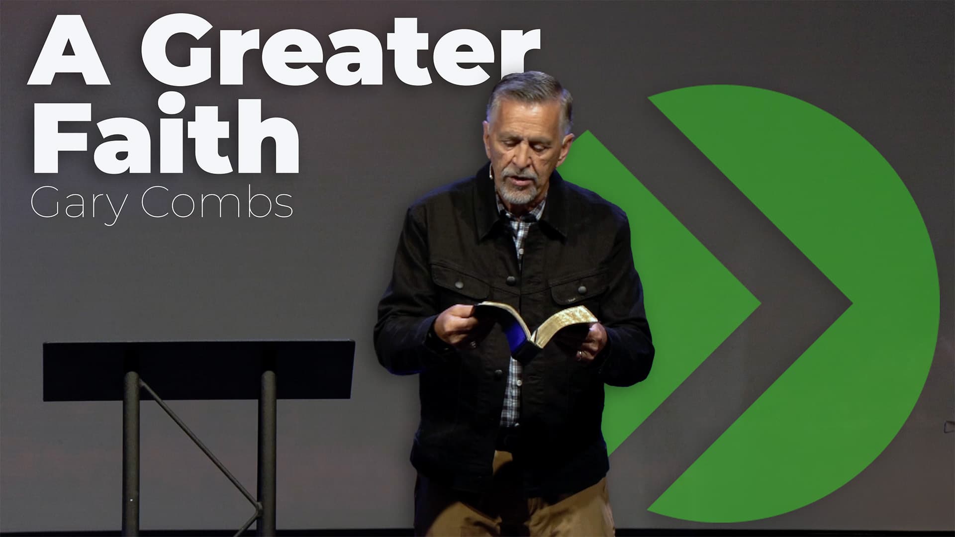 A Greater Faith